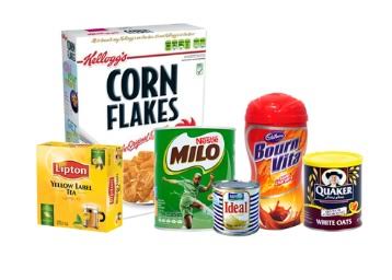 Provisions (tea, milk, biscuits)